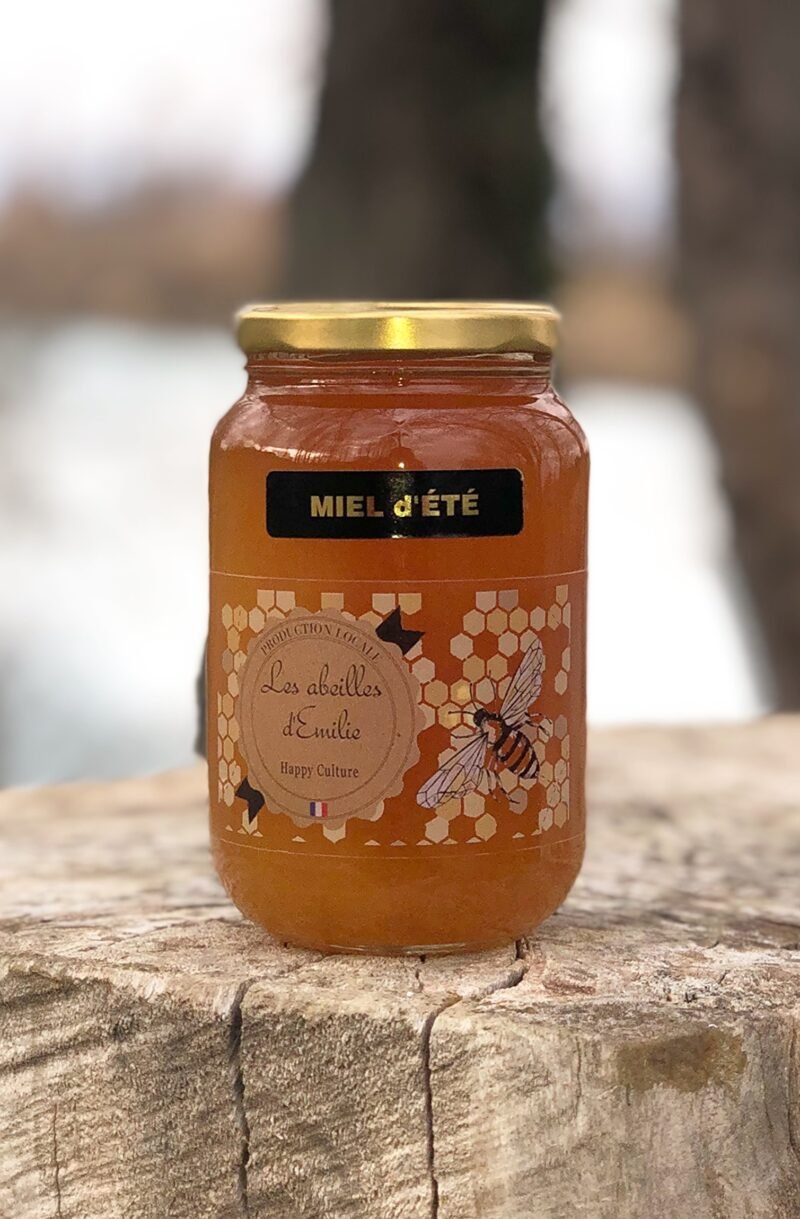 miel d'été 500g Les Abeilles d'Emilie, miel polyfloral provençal