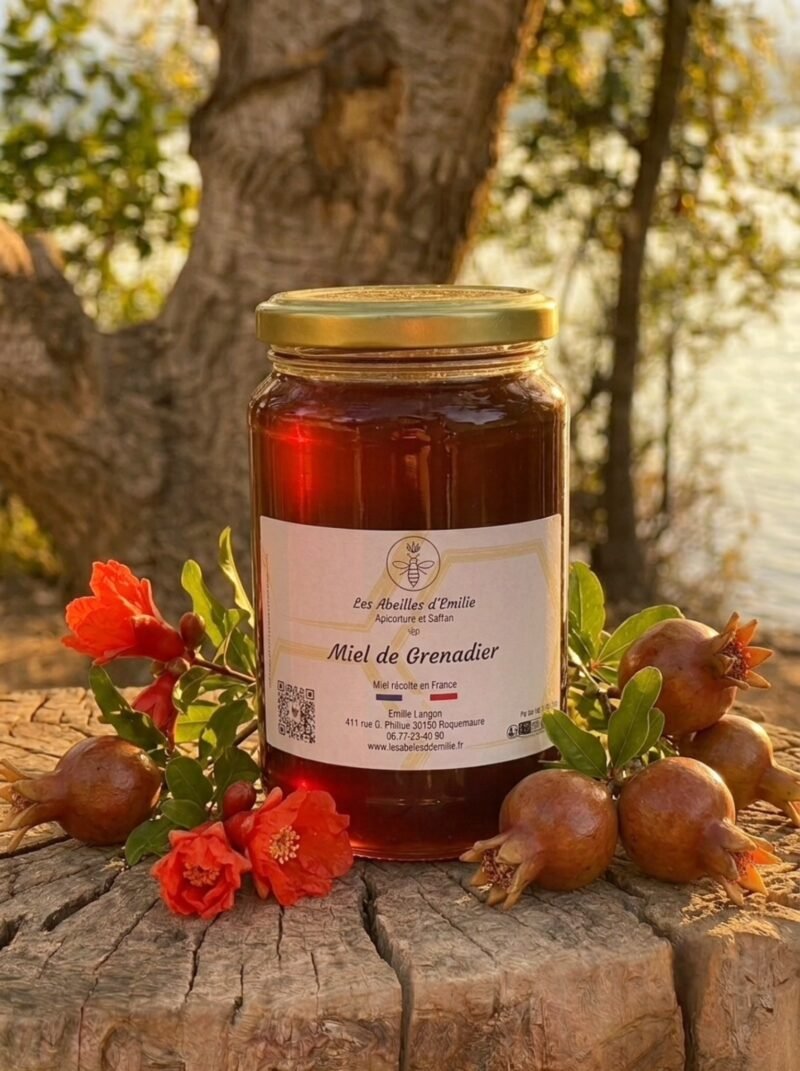 Miel de grenadier - Les abeilles d'Emilie