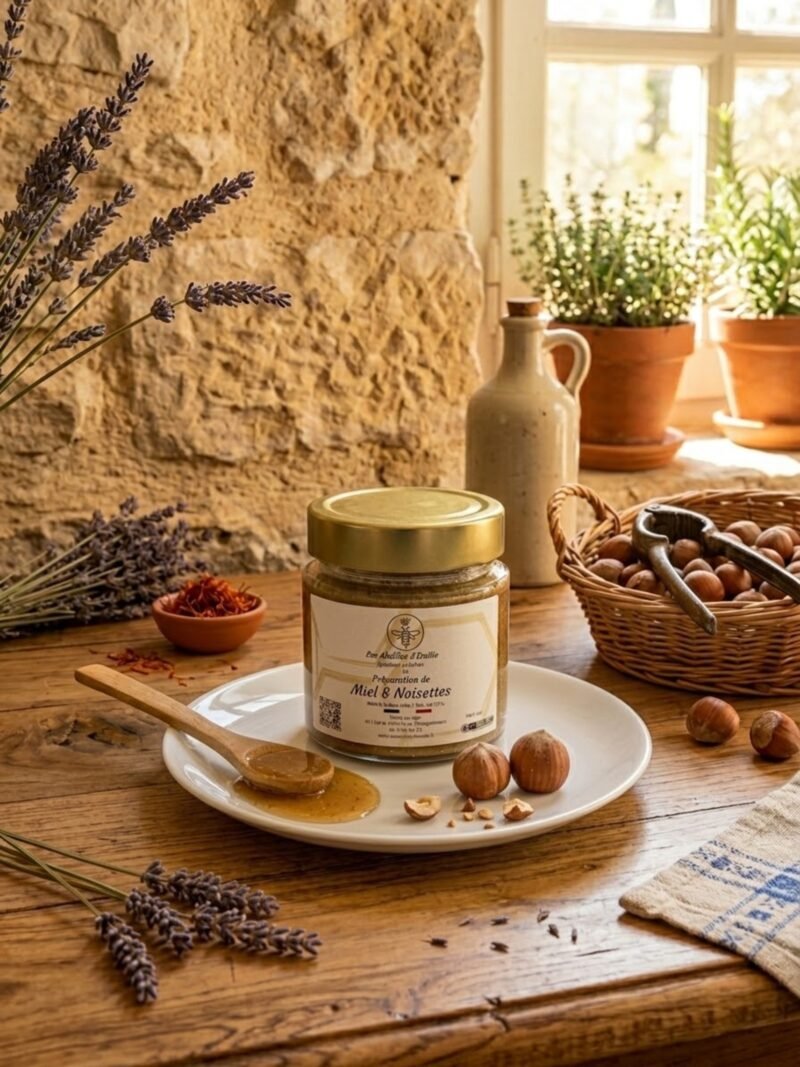 pâte à tartiner miel noisettes